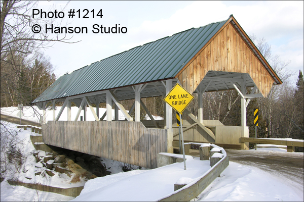 Danville, VT - Greenbank Hollow Bridge - Winter